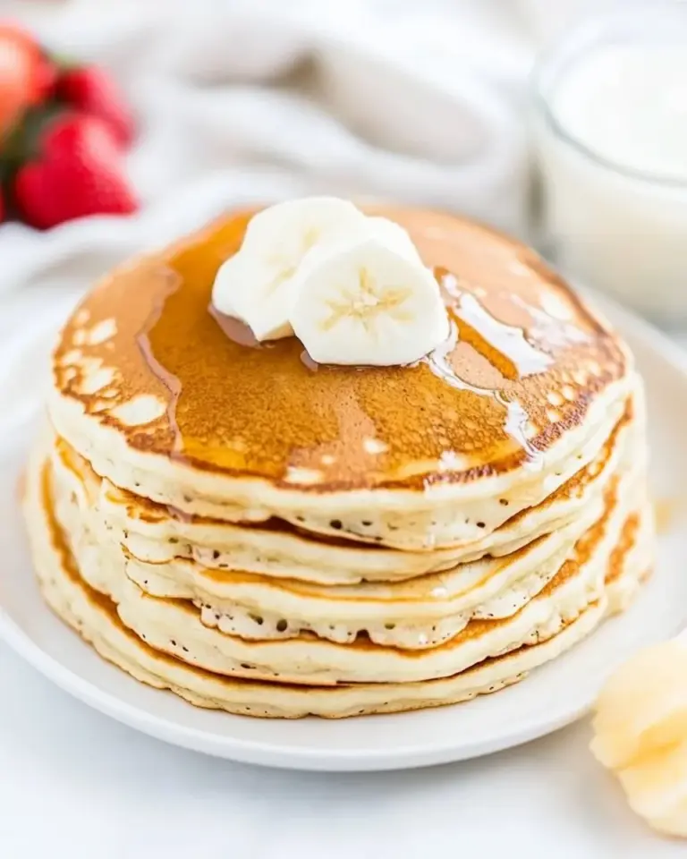 Homemade Buttermilk Pancakes