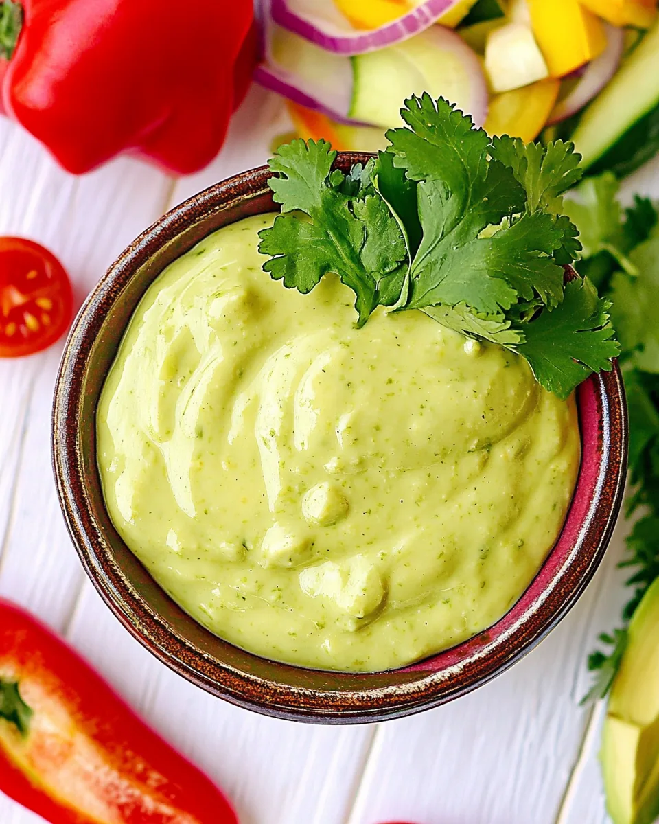 Homemade Chick-fil-A Avocado Lime Ranch Dressing