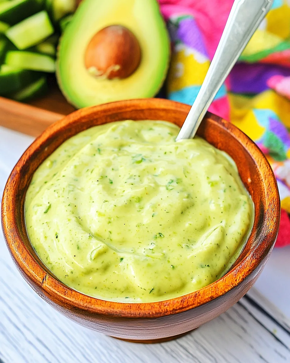 Homemade Chick-fil-A Avocado Lime Ranch Dressing