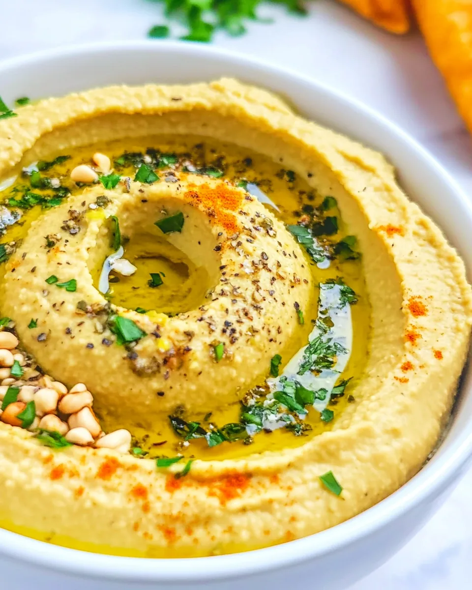 Homemade Everything Hummus