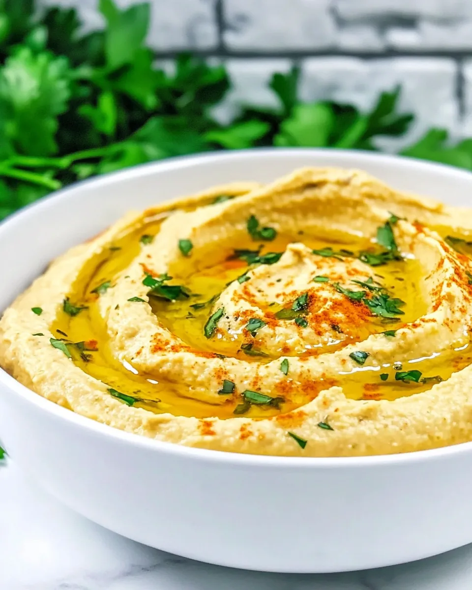 Homemade Everything Hummus