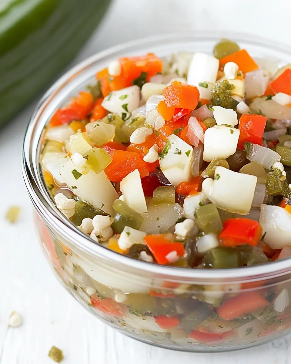 Homemade Giardiniera Recipe