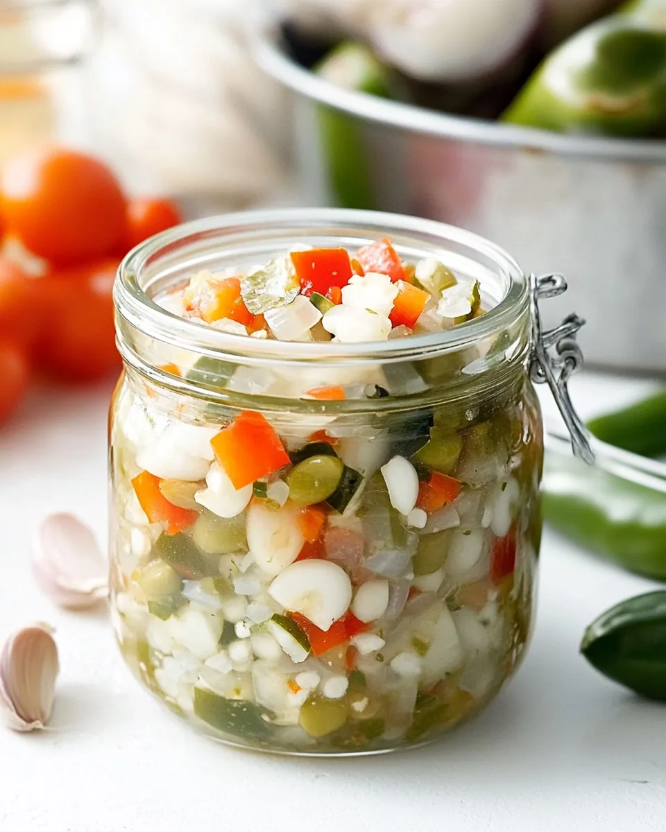 Homemade Giardiniera Recipe