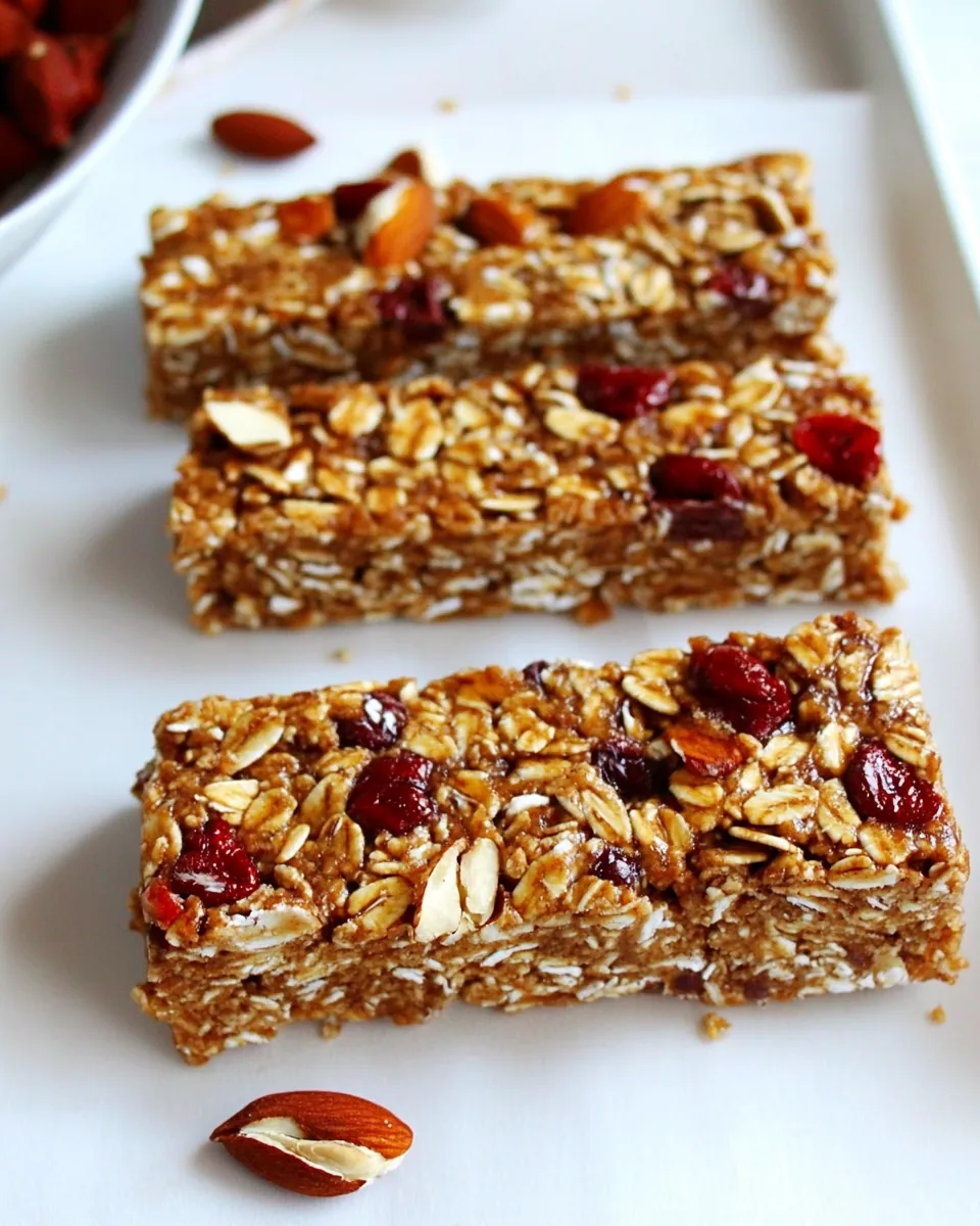 Homemade Granola Bars
