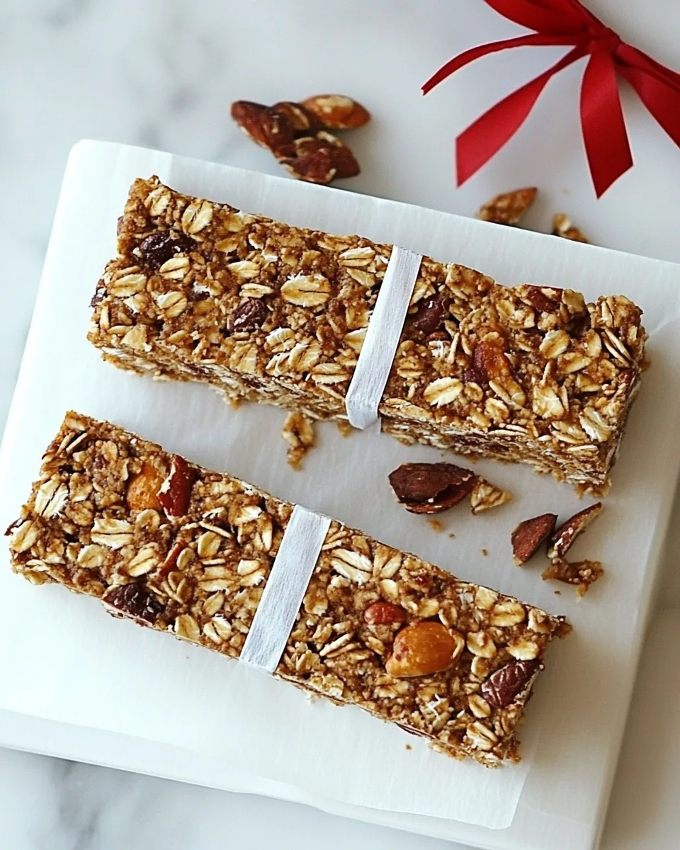 Homemade Granola Bars