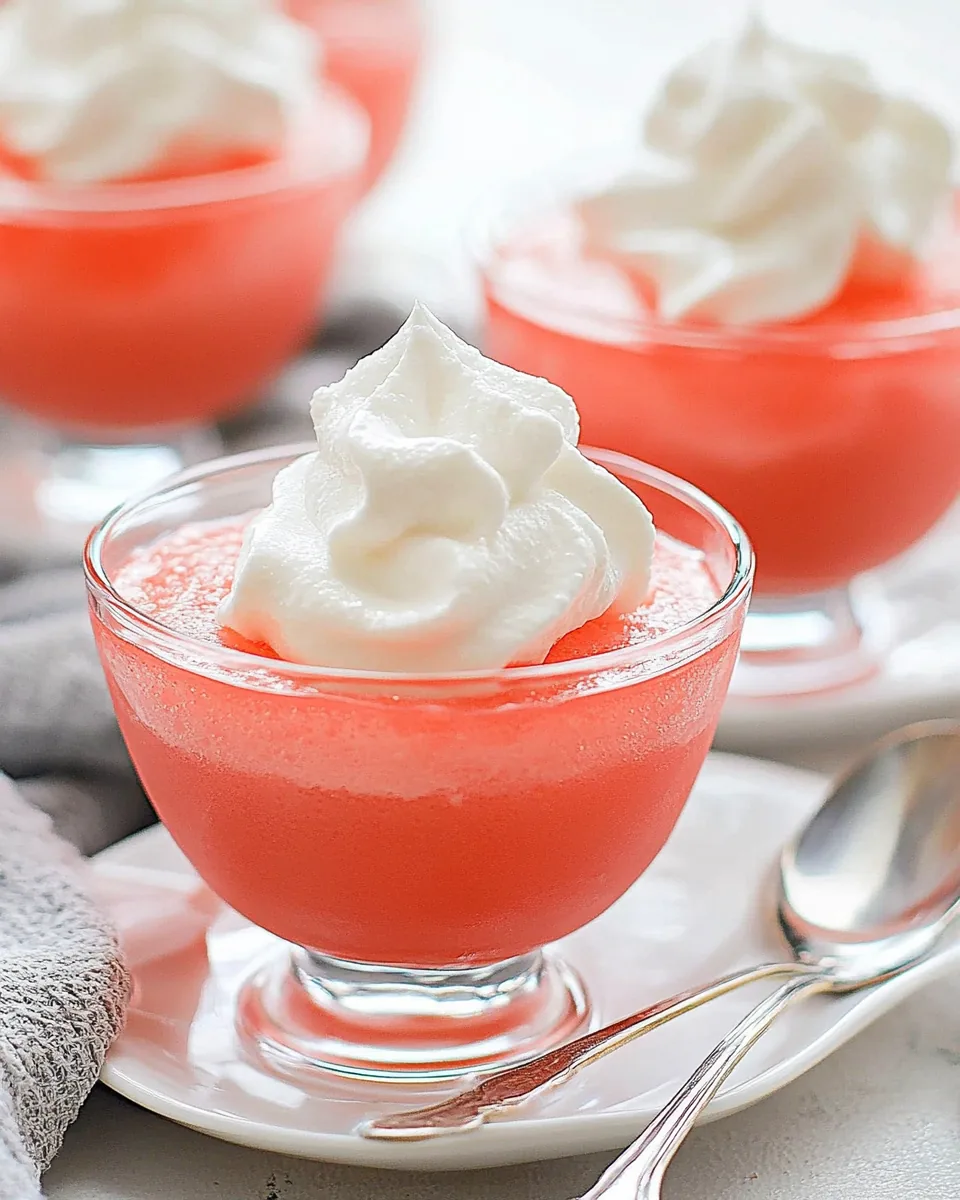 Homemade Jello 1 2 3 Recipe