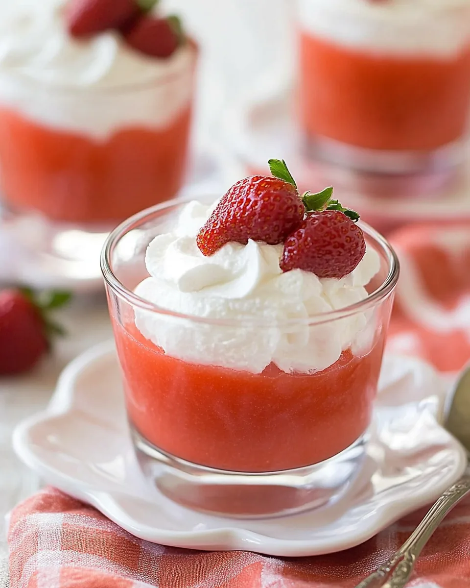 Homemade Jello 1 2 3 Recipe