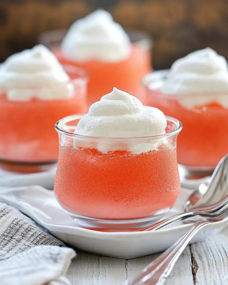 Homemade Jello 1 2 3 Recipe