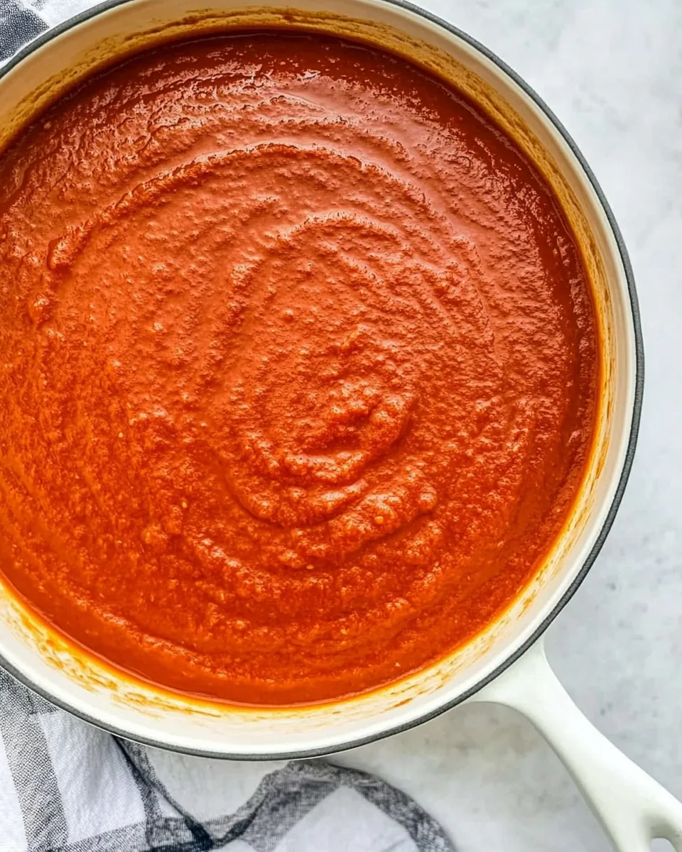 Homemade Marinara Sauce