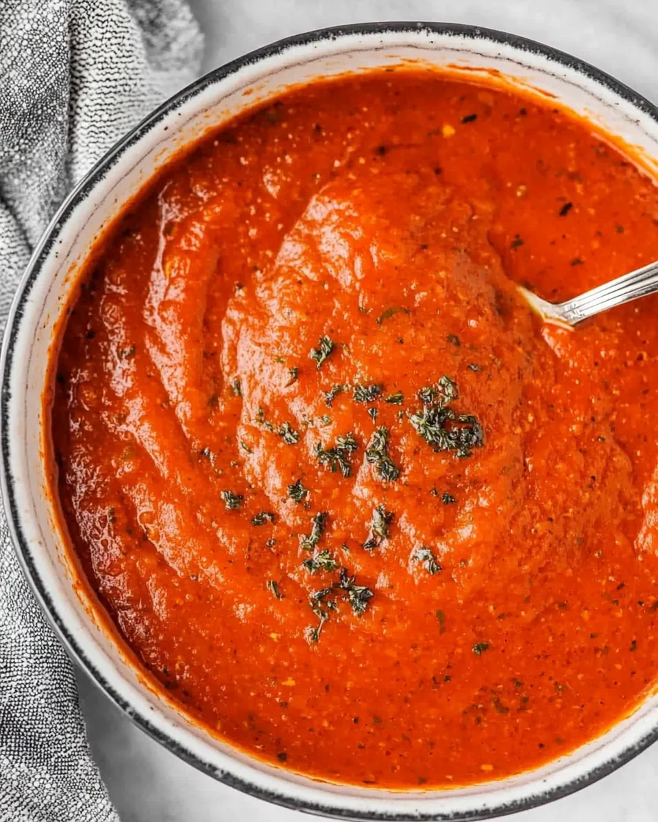 Homemade Marinara Sauce