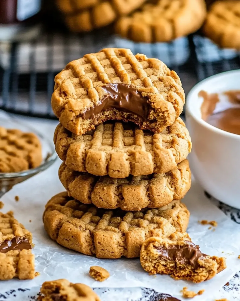 Homemade Nutter Butter Cookies