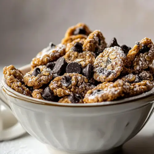 Homemade Oatmeal Chocolate Chip Cookie Crisp Cereal