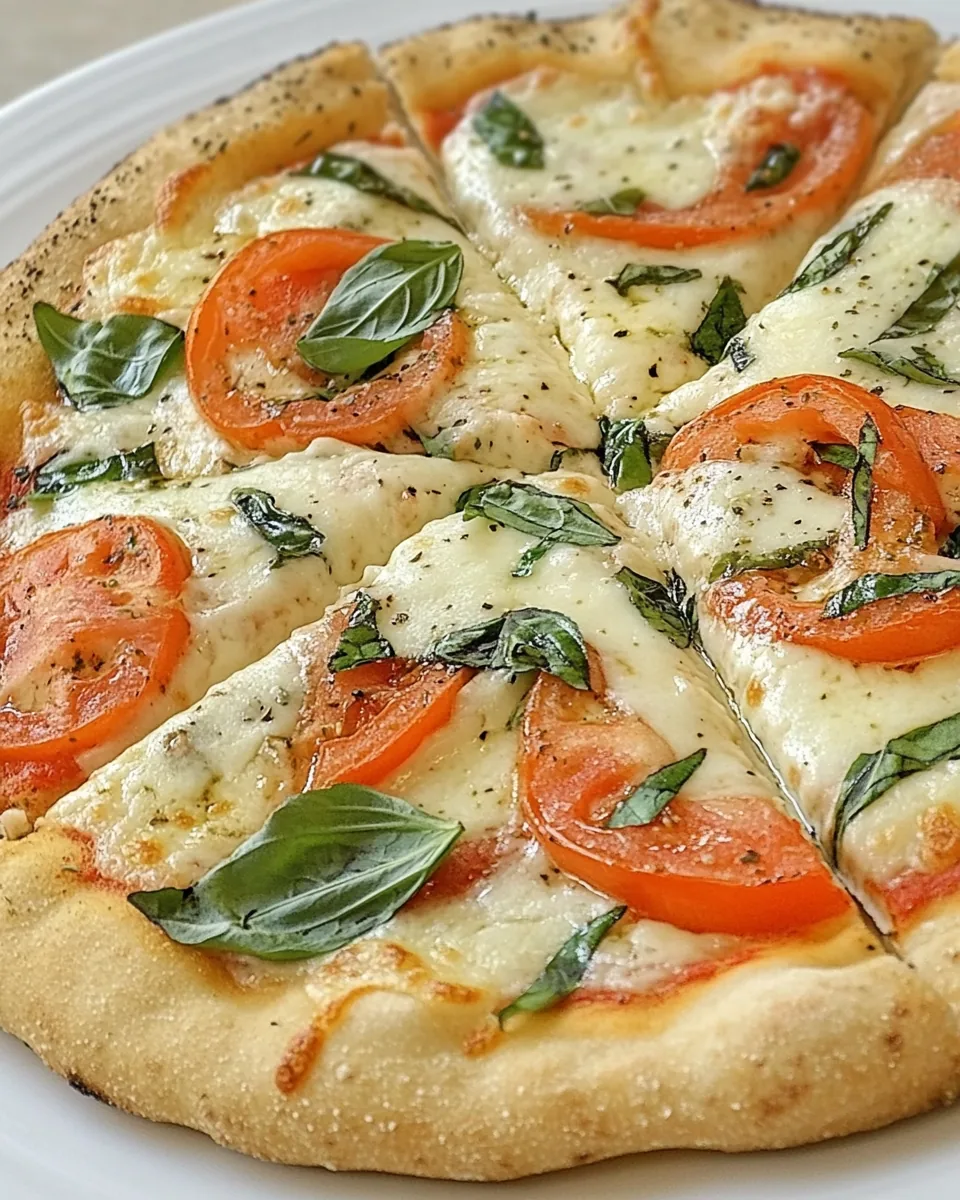 Homemade Pizza Margherita