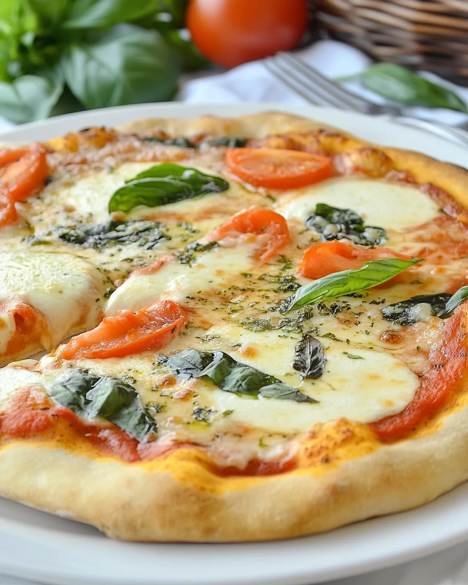 Homemade Pizza Margherita