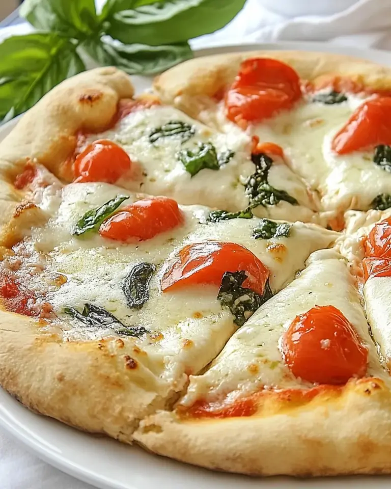 Homemade Pizza Margherita