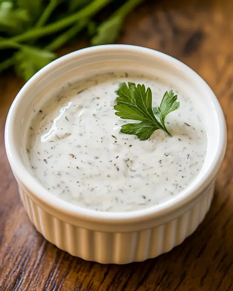 Homemade Ranch Dressing