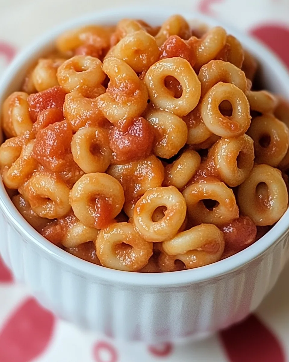 Homemade Spaghettios