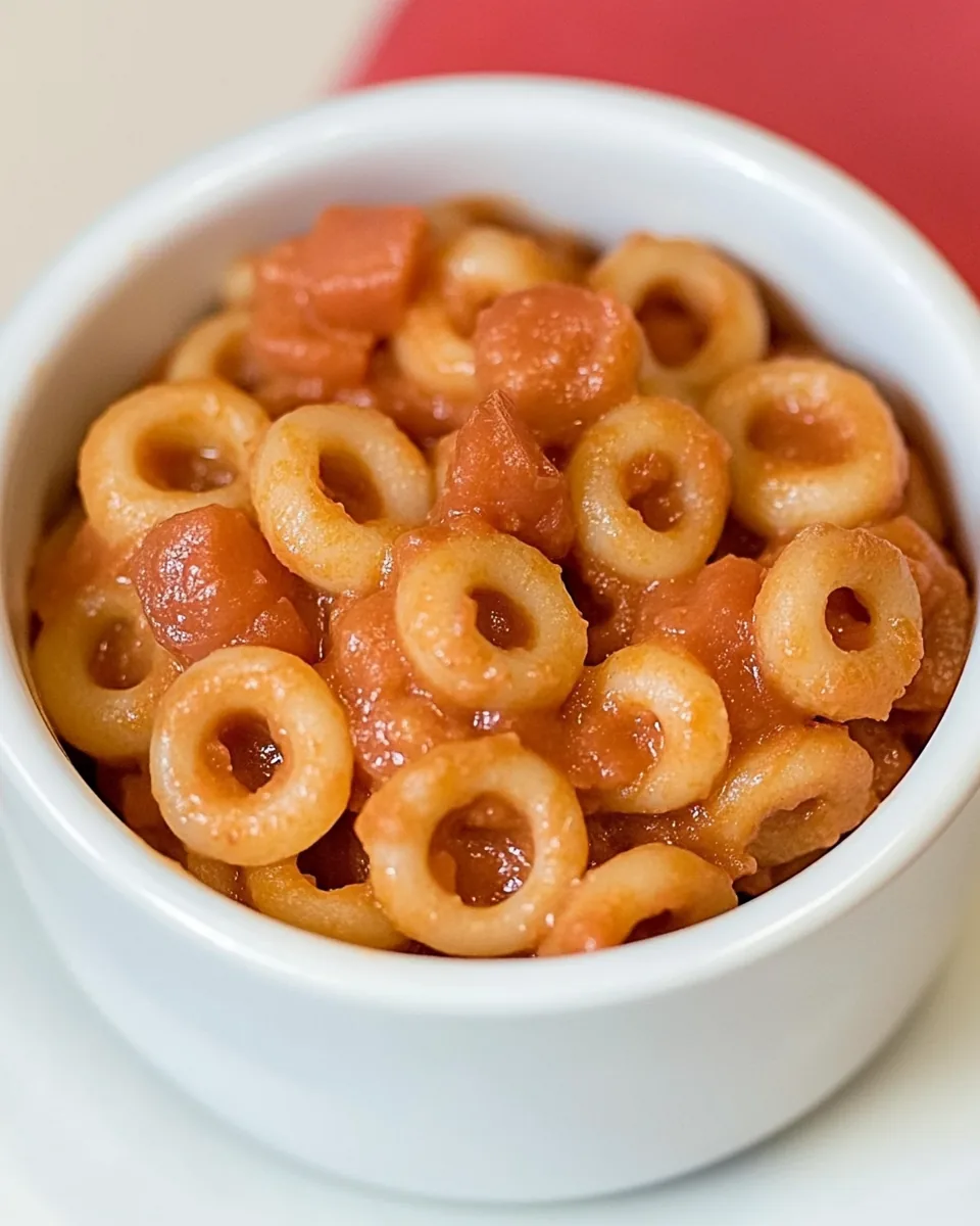 Homemade Spaghettios