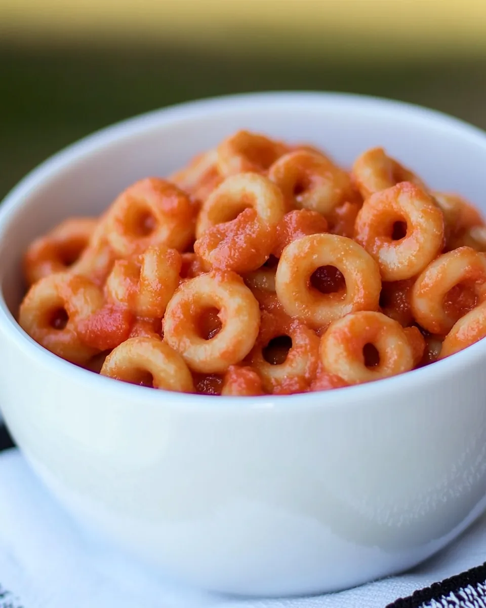 Homemade Spaghettios