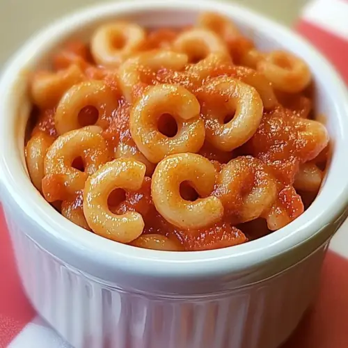 Homemade Spaghettios