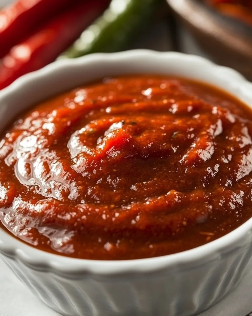 Homemade Sriracha Sauce