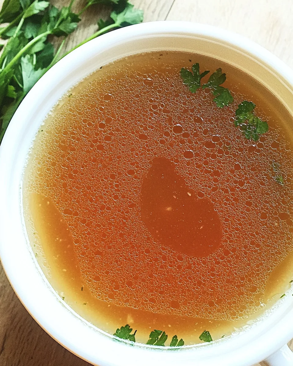 Homemade Vegetable Broth
