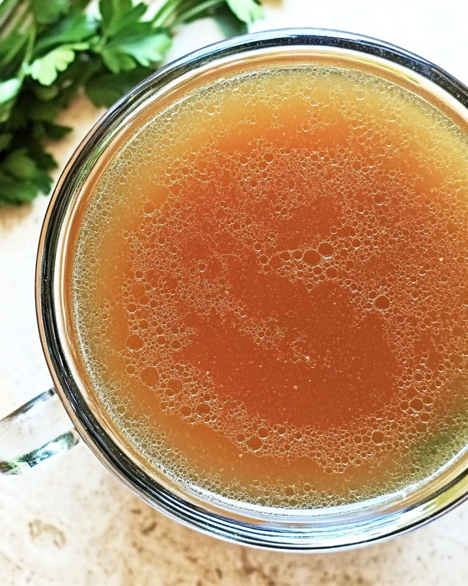 Homemade Vegetable Broth