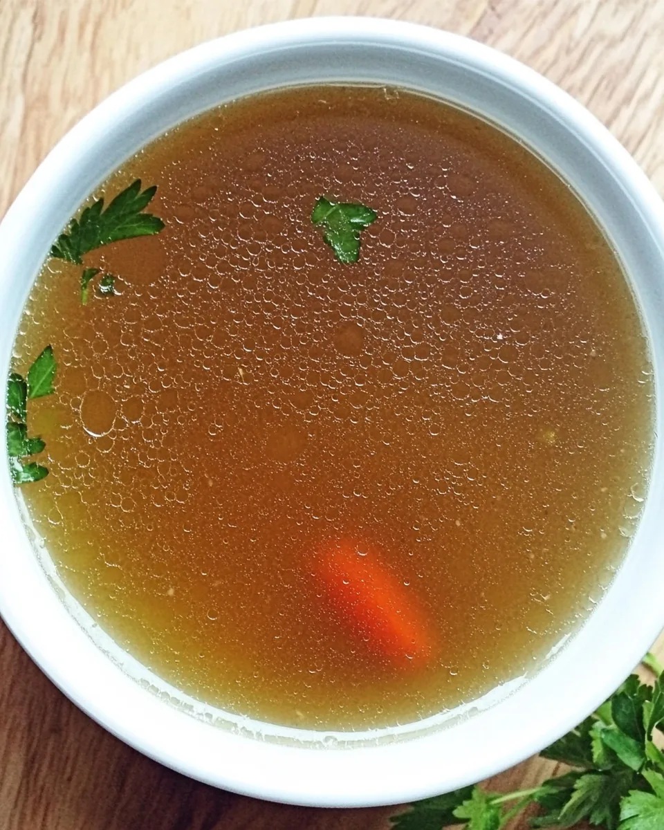 Homemade Vegetable Broth