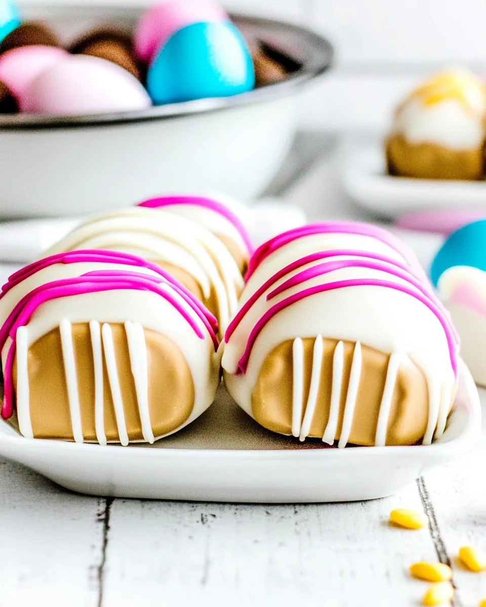 Homemade White Chocolate Reese’s Eggs