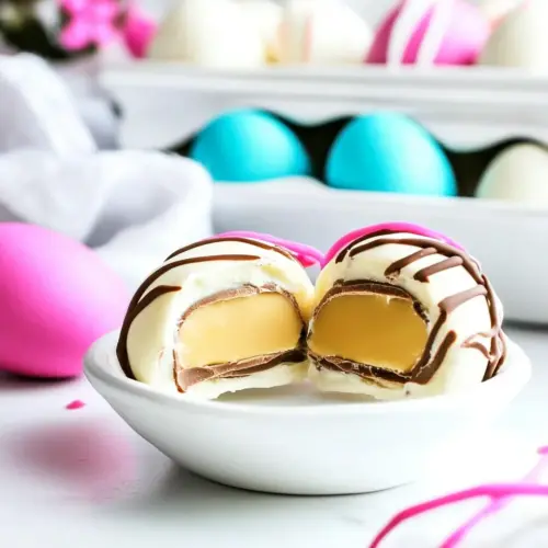 Homemade White Chocolate Reese’s Eggs