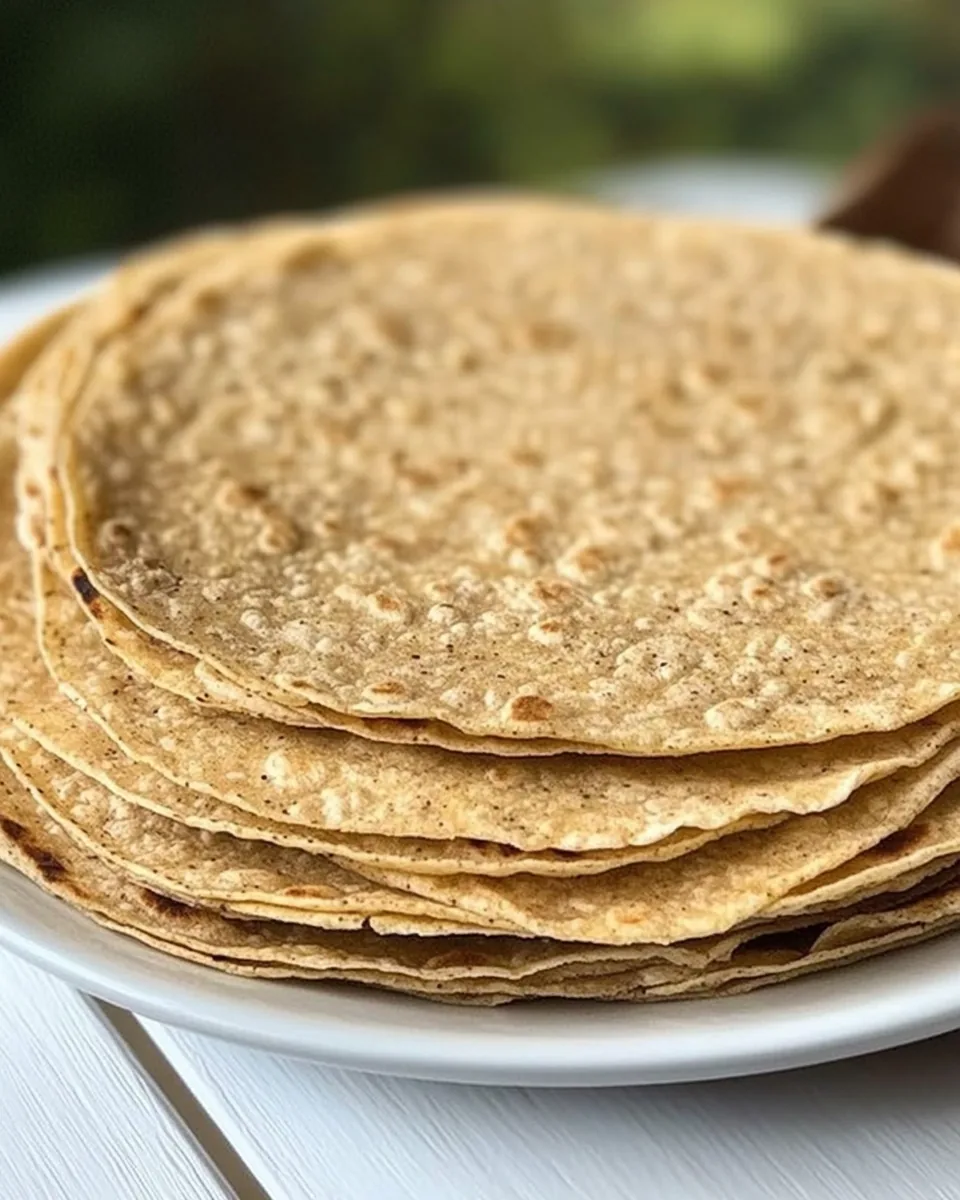 Homemade Whole Grain Tortillas