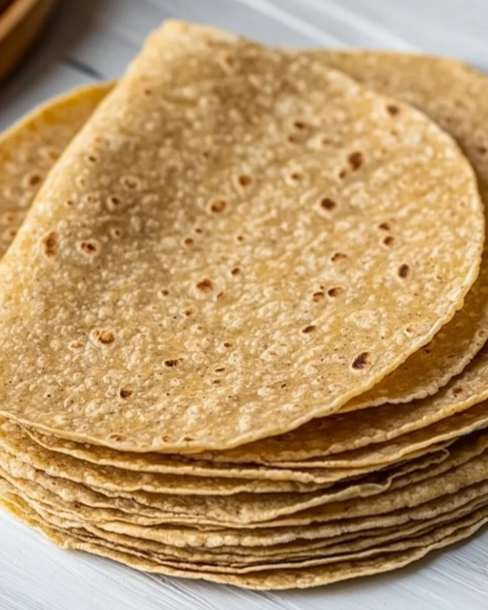 Homemade Whole Grain Tortillas