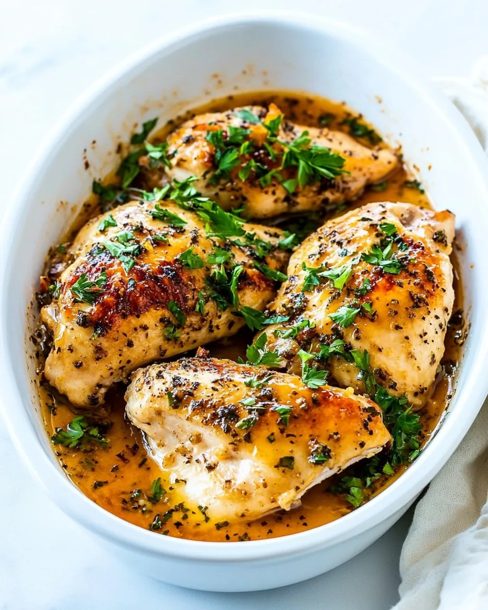 Honey Butter Baked Chicken
