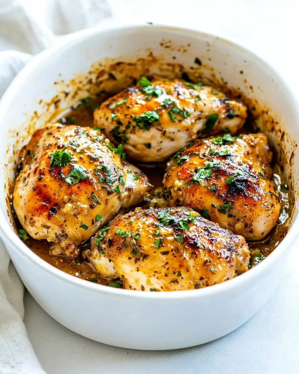 Honey Butter Baked Chicken