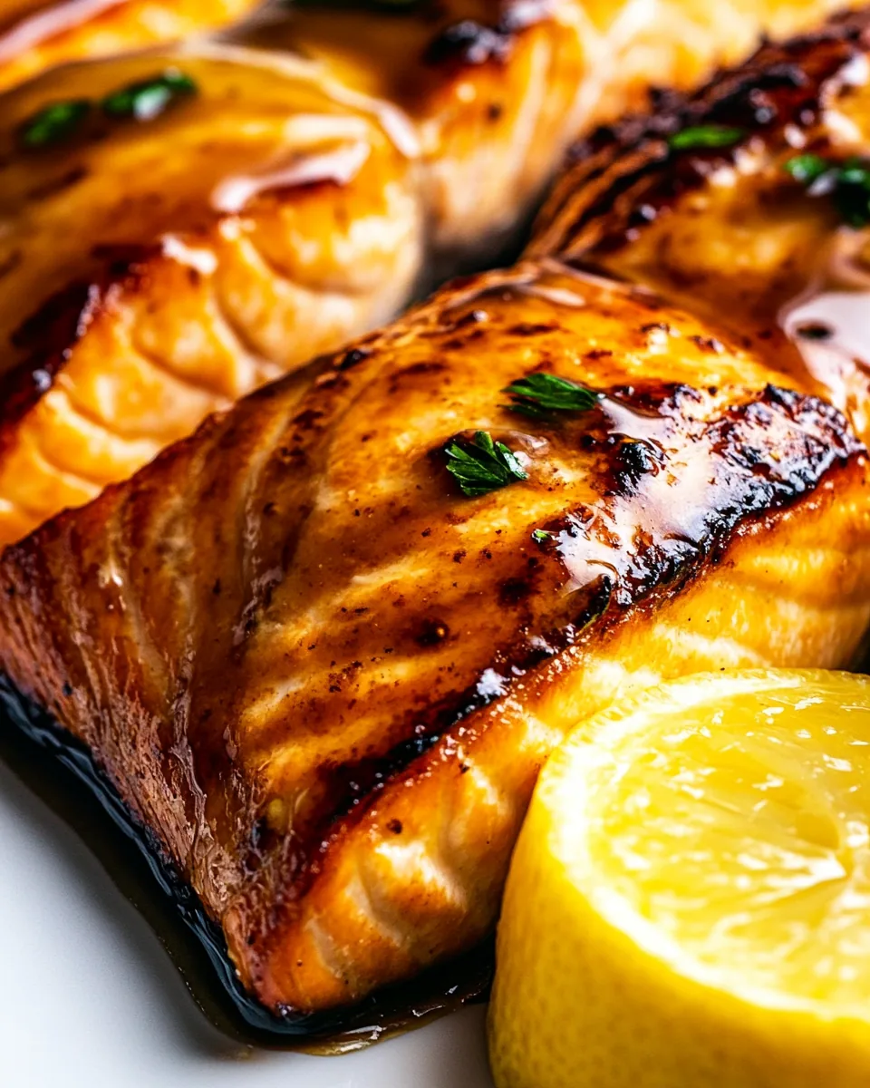 Honey Glazed Salmon