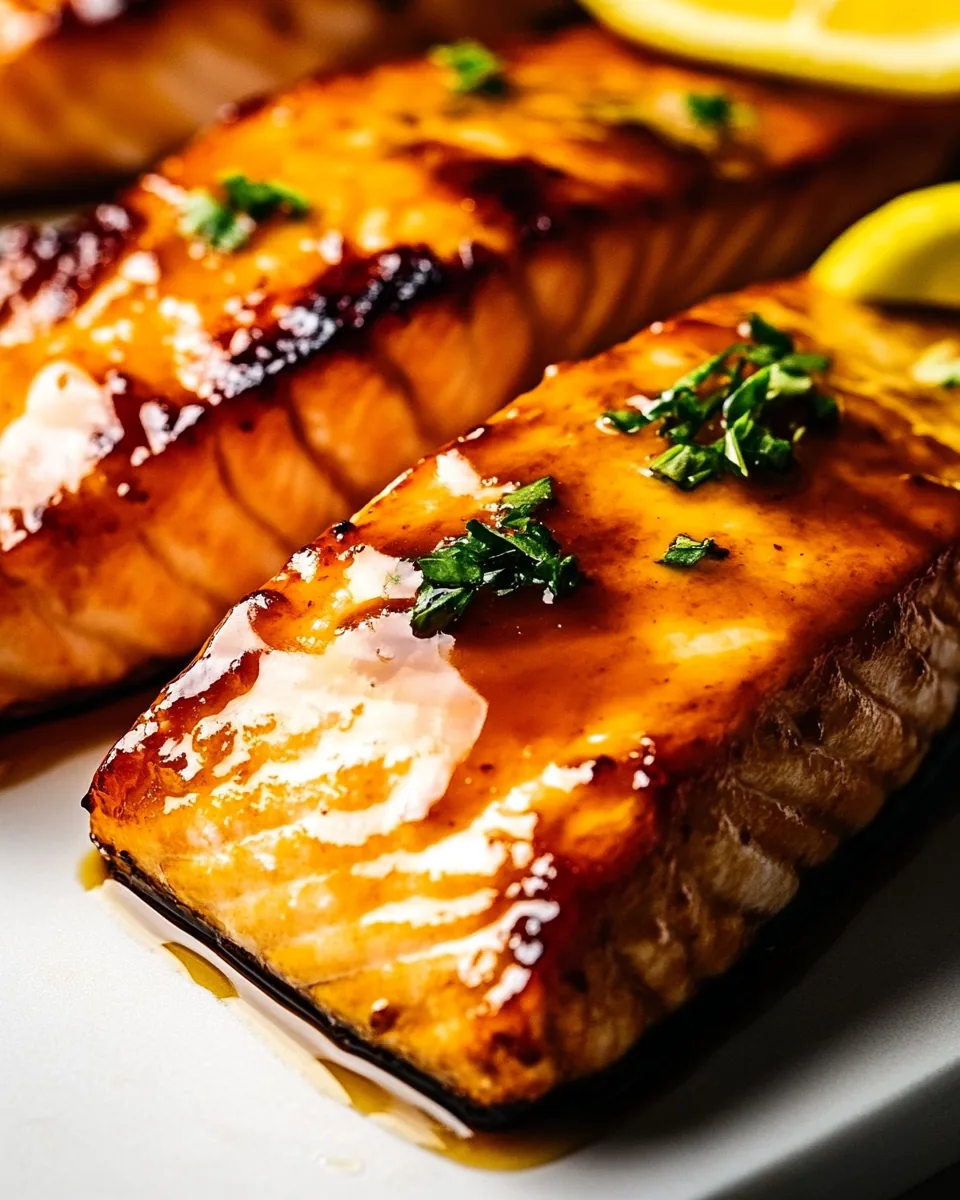 Honey Glazed Salmon