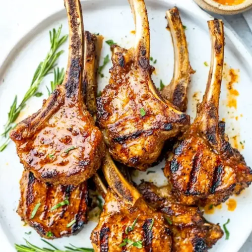 Honey Jerk Lamb Chops