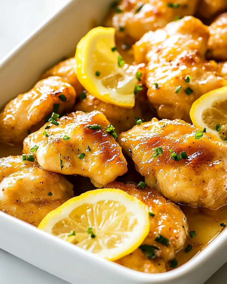 Honey Lemon Chicken