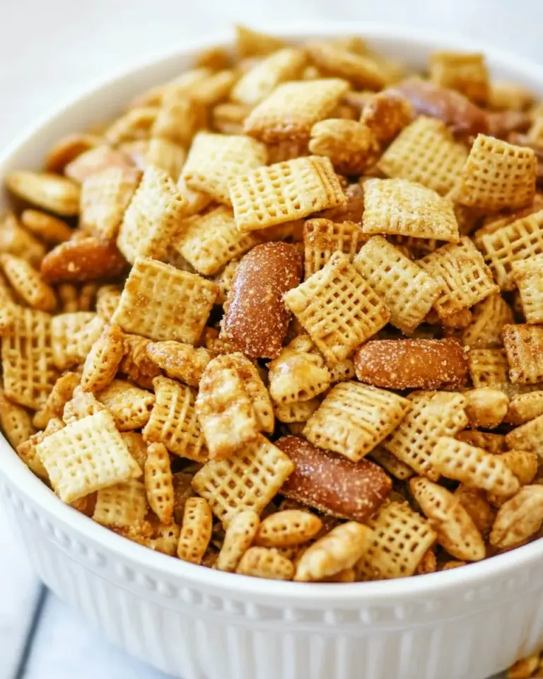 Honey Mustard Homemade Snack Mix