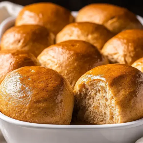 Honey Whole Wheat Rolls