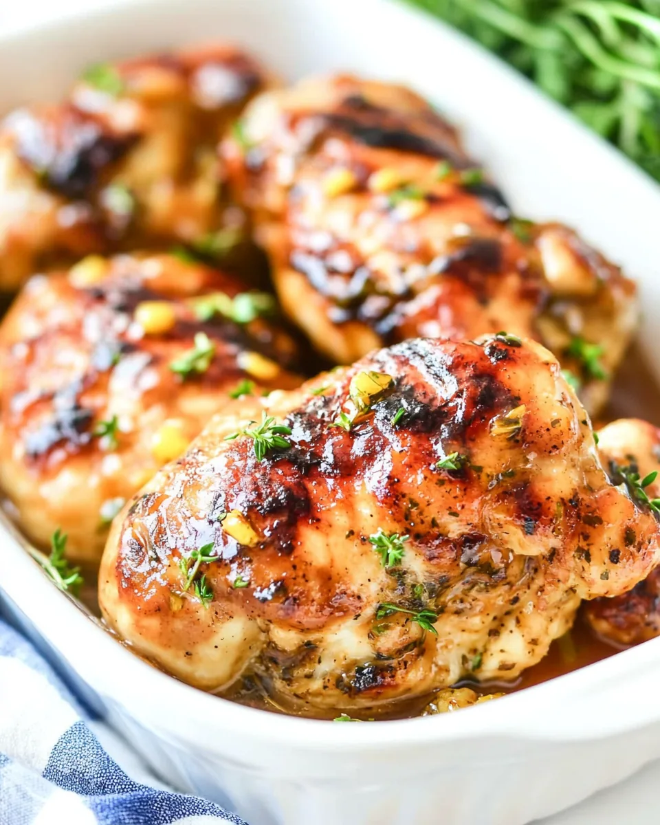 Hot Honey Mustard Chicken