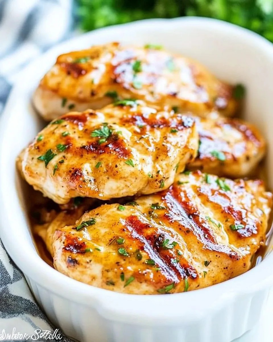 Hot Honey Mustard Chicken