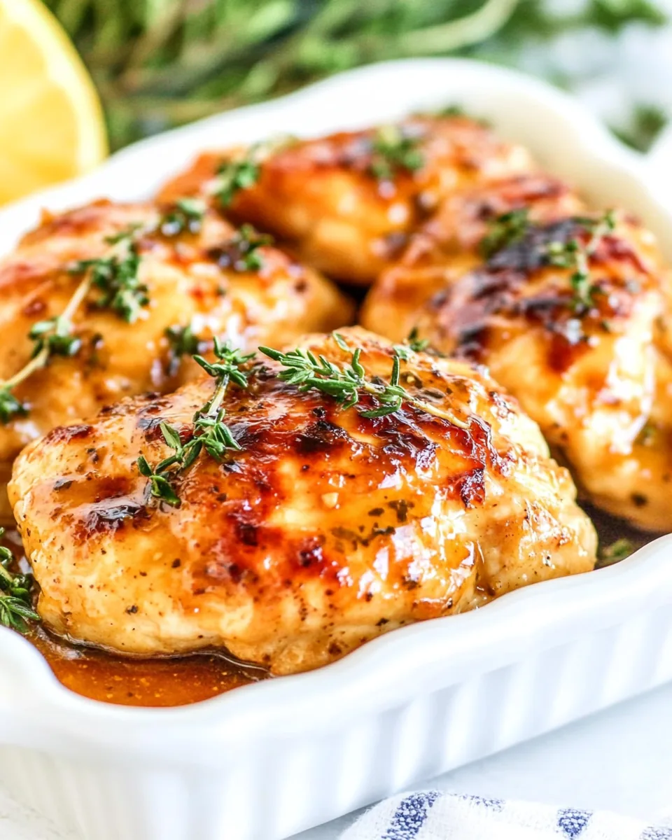 Hot Honey Mustard Chicken