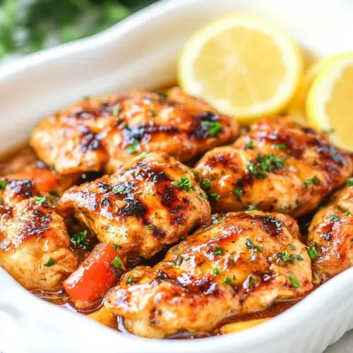 Hot Honey Mustard Chicken