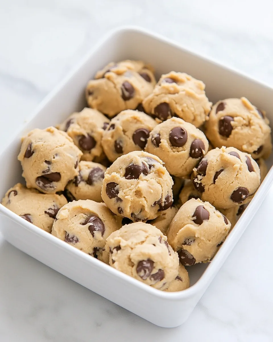How To Freeze Cookie Dough
