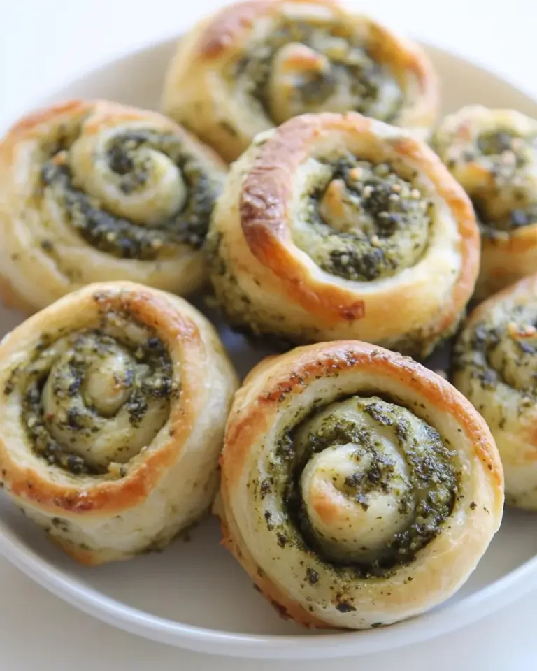 Kale Pesto Pizza Rolls