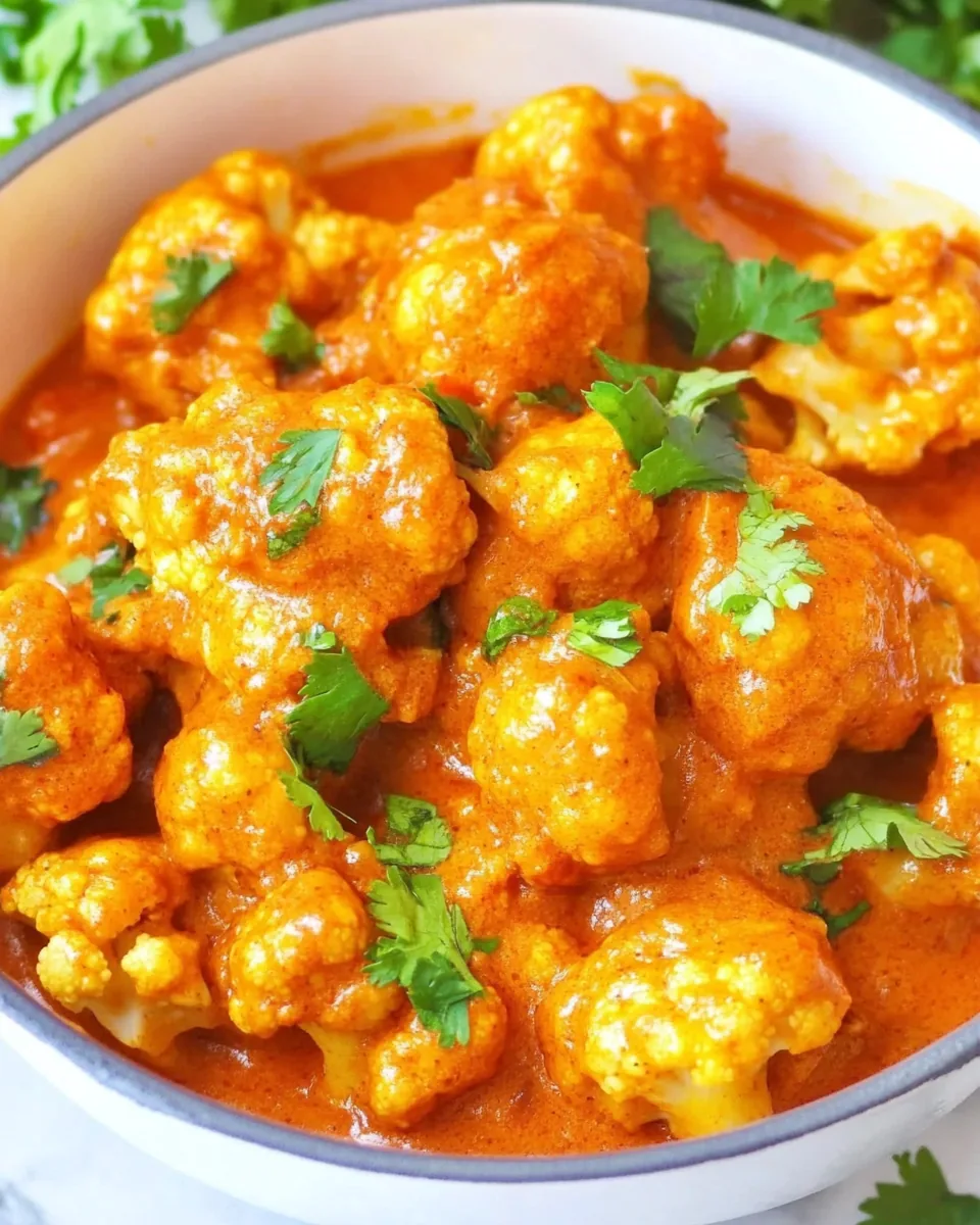 Indian Coconut Butter Cauliflower