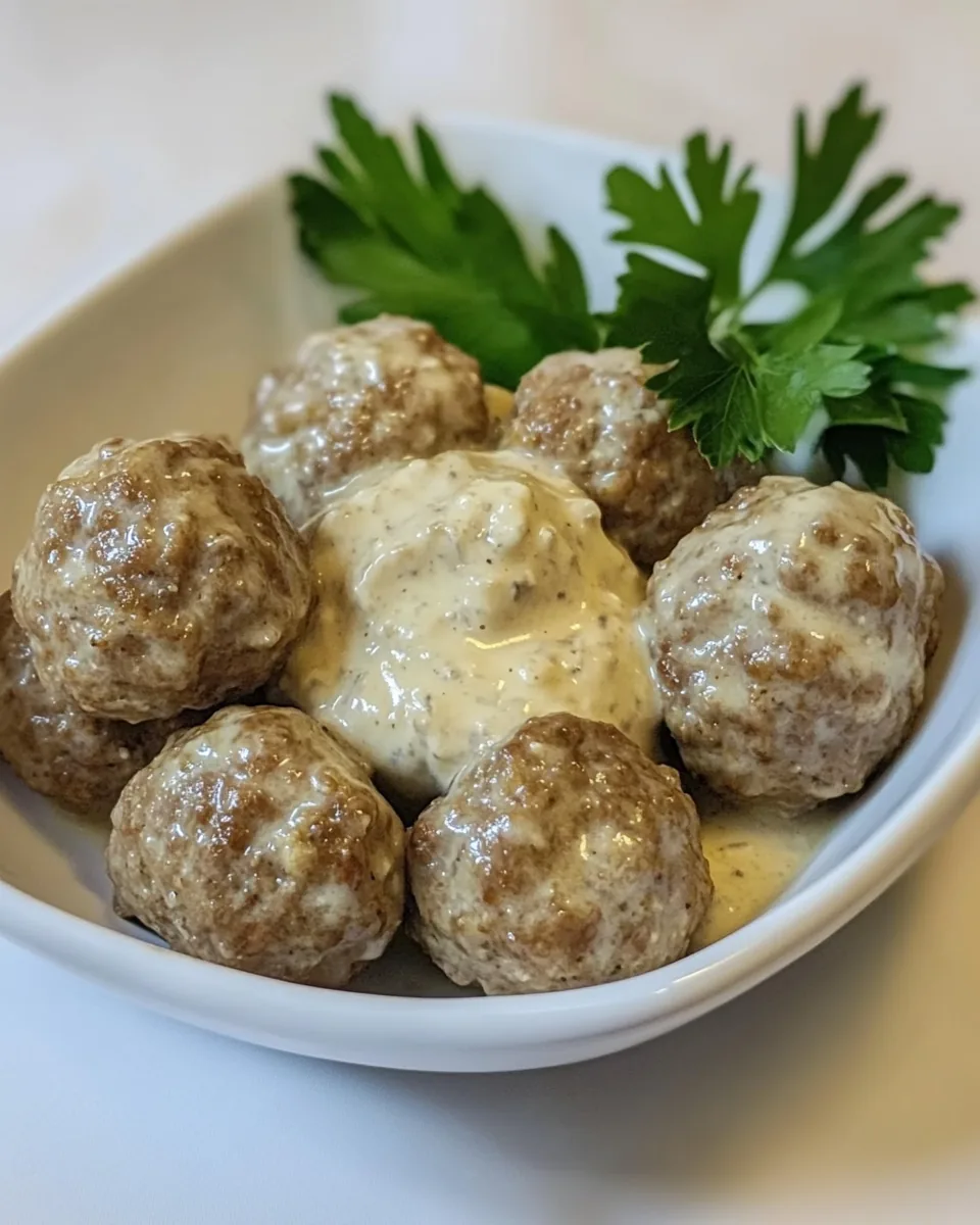 Indian Meatballs with Yogurt Sauce