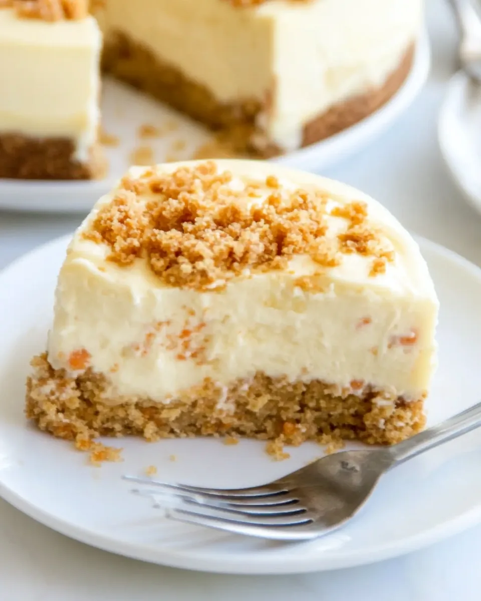 Instant Pot Carrot Cake Cheesecake