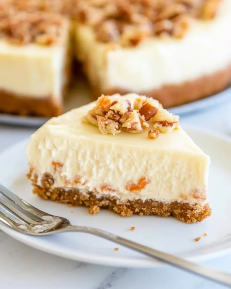 Instant Pot Carrot Cake Cheesecake